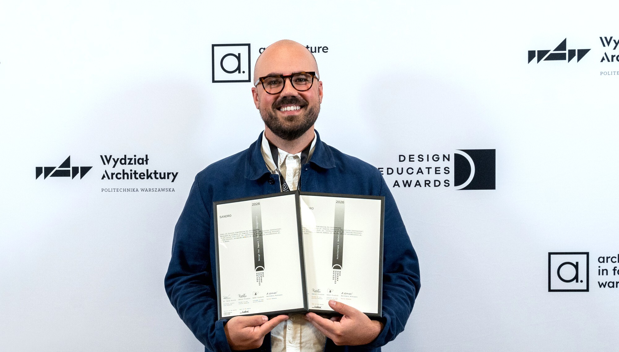 SANDRO — a laureate with both certificates