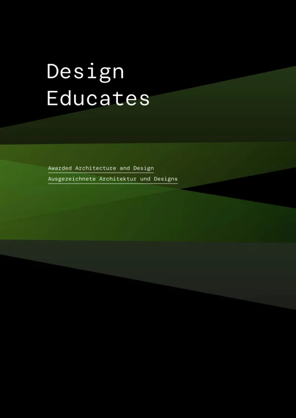 Design Educates 2021 yearbook cover